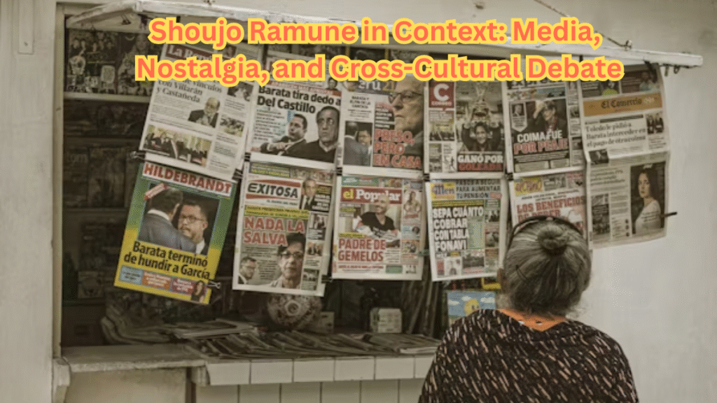 Shoujo Ramune in Context Media, and Cross-Cultural Debate