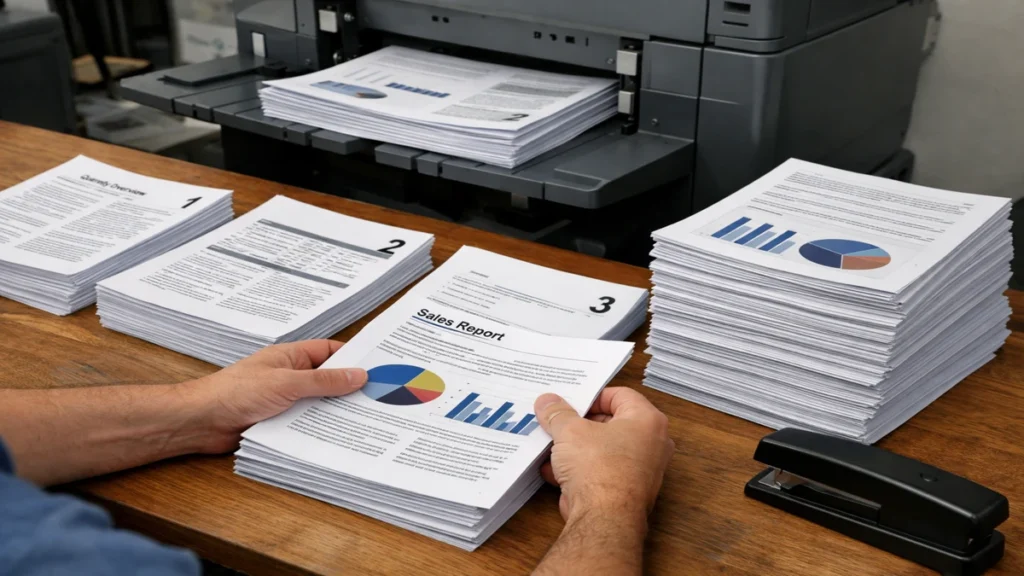 What Does Collate Mean When Printing