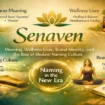 Senaven: Meaning, Wellness Uses, Brand Identity, and the Rise of Modern Naming Culture