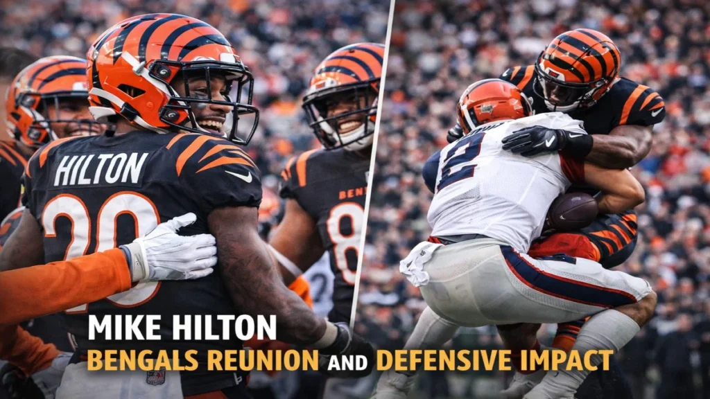 Mike Hilton Bengals Reunion and Defensive Impact