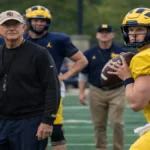 Jon Gruden Saw Michigan Football Practice With Bryce Underwood.
