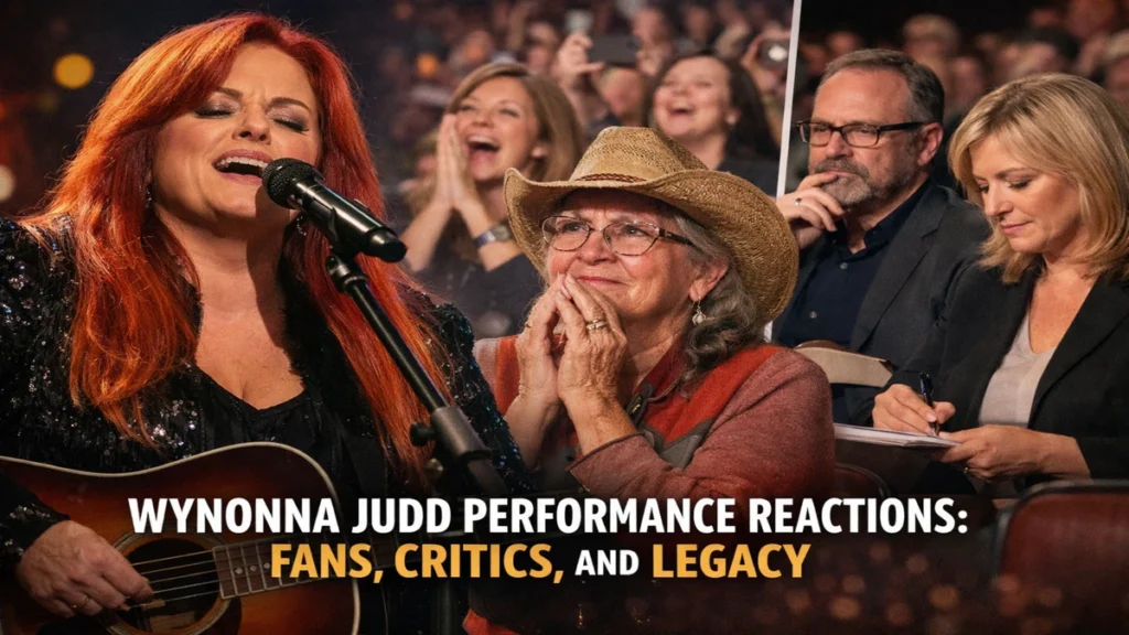 Wynonna Judd Performance Reactions: Fans, Critics, and Legacy