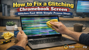 How to Fix a Glitching Chromebook Screen
