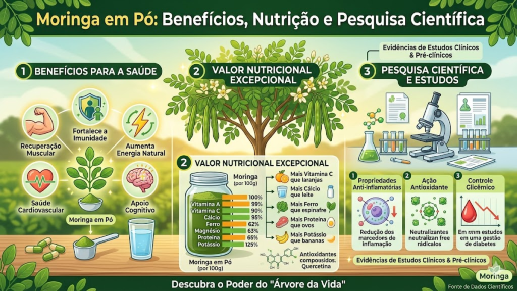 Moringa em Pó