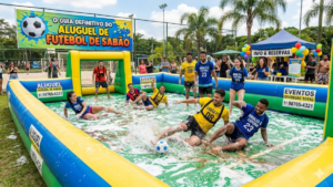 Futebol de Sabão Aluguel