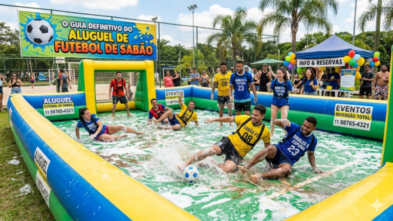 Futebol de Sabão Aluguel