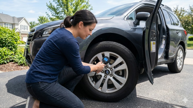 How to Check Tire Pressure