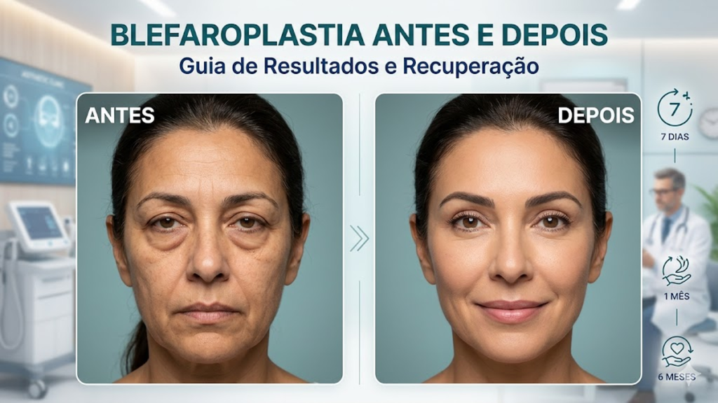 Blefaroplastia Antes e Depois